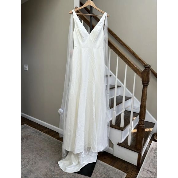 New Bhldn x Jenny Yoo Tana Gown sz 8 - Picture 8 of 11